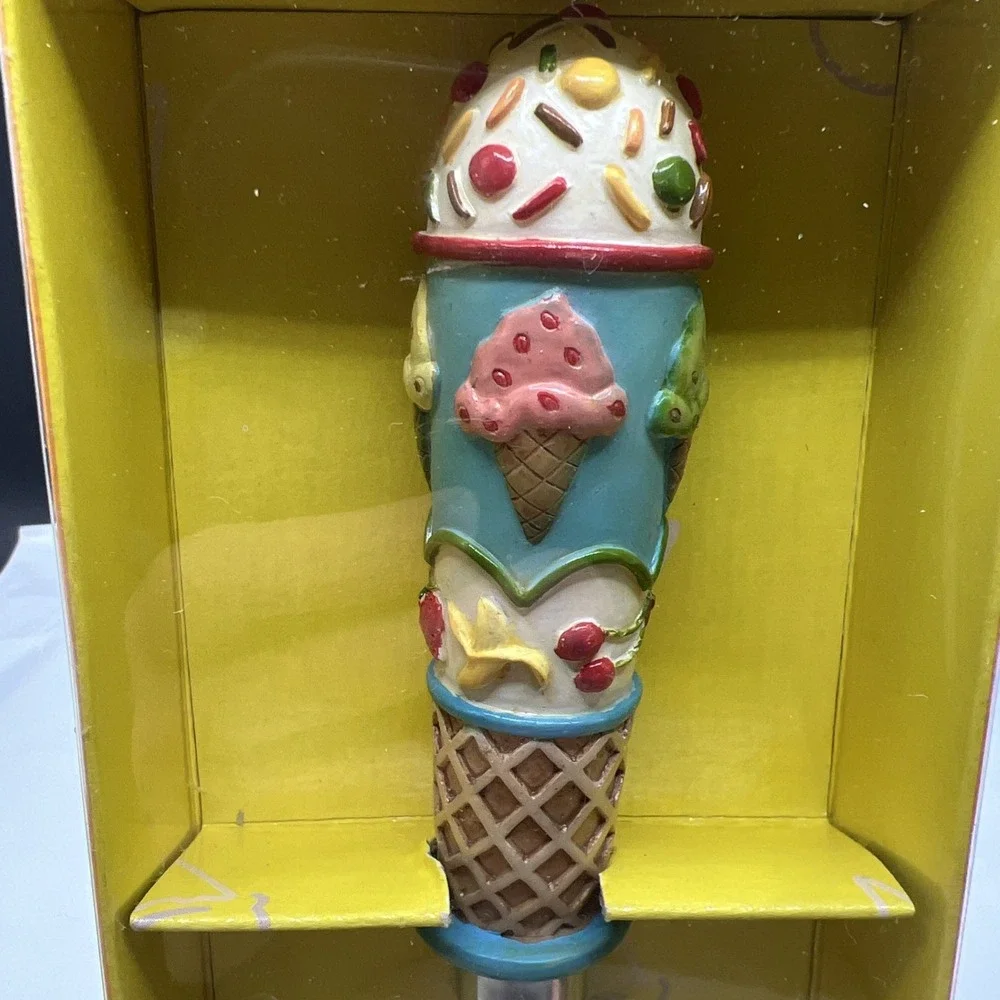 New Vtg 1998 Boston Warehouse Lillian Vernon Ice Cream Scoop 78160 Retro Kitsch